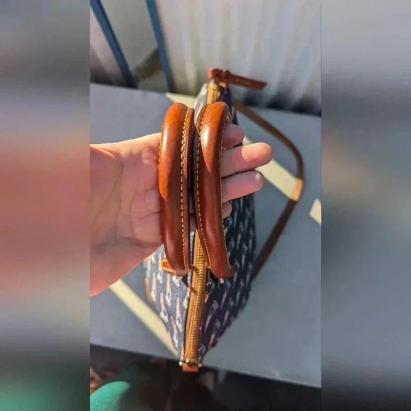 Dooney & Bourke New England Patriots Satchel Shoulder Bag (Retired)(NWOT) - Picture 6 of 13